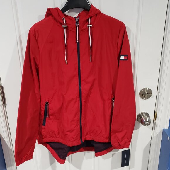 Tommy Hilfiger Women's Lightweight Everyday Weather Resistant Windbreaker - Picture 3 of 7